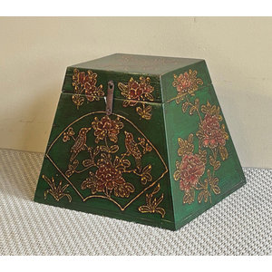 SCATOLE, COFANETTI E BAULETTI - BAULETTO DECORATO TIBETANO - SC-11771